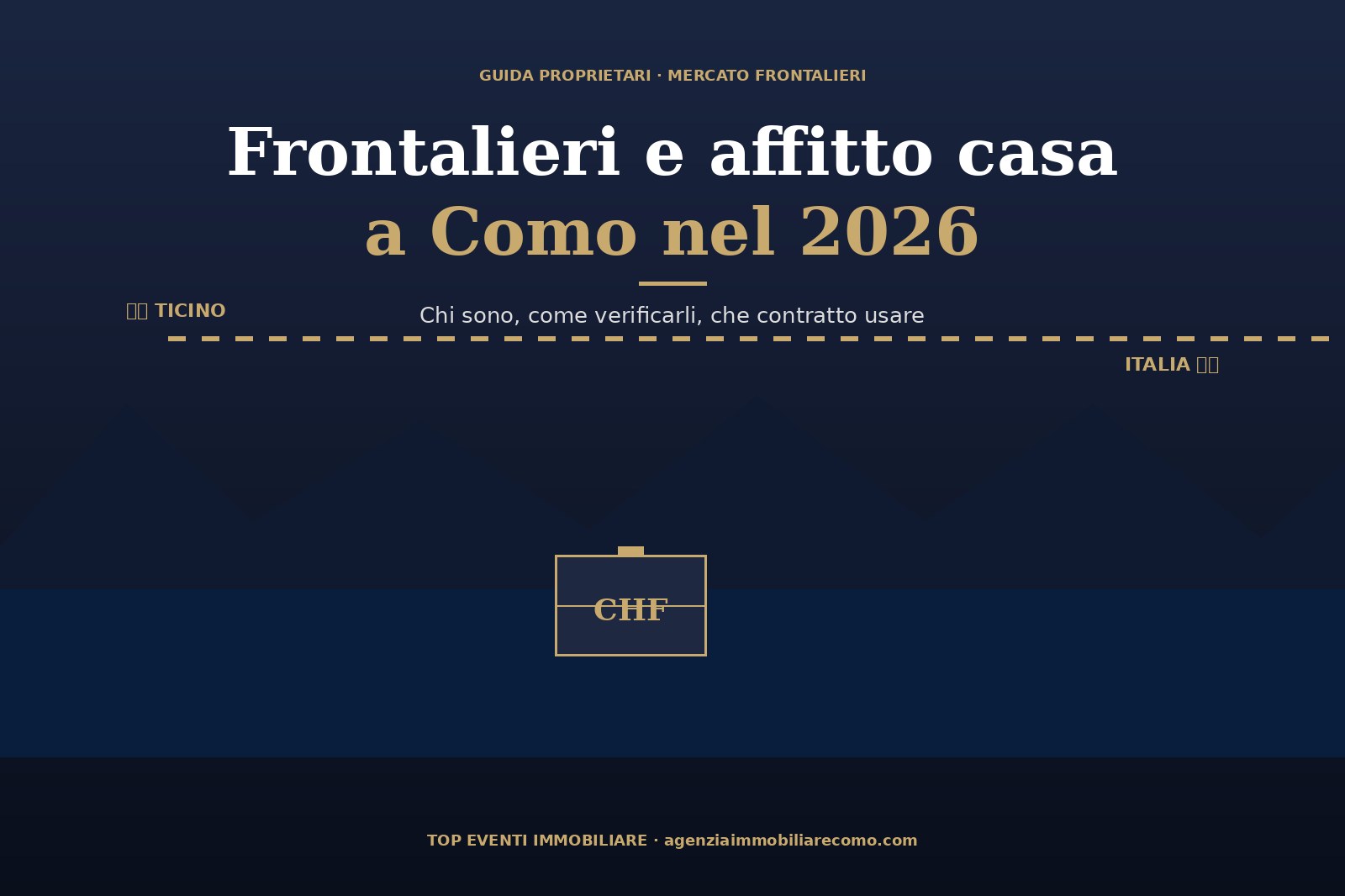 Guida proprietari sul mercato affitti dei frontalieri Como-Lugano 2026